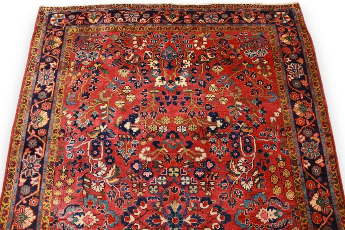 Handgeknüpfter Sarough Farahan Perserteppich, Wolle