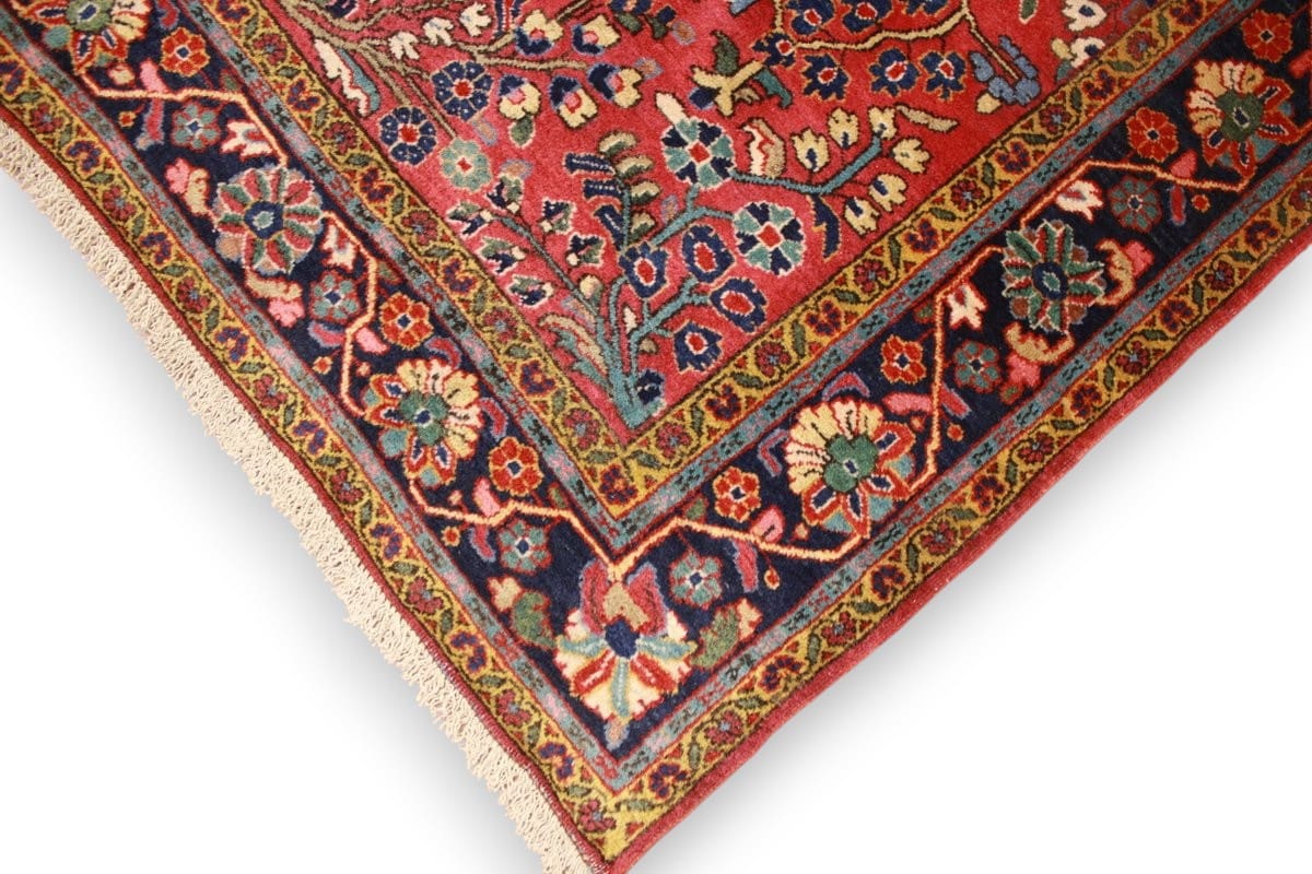 Handgeknüpfter Sarough Farahan Perserteppich, Wolle