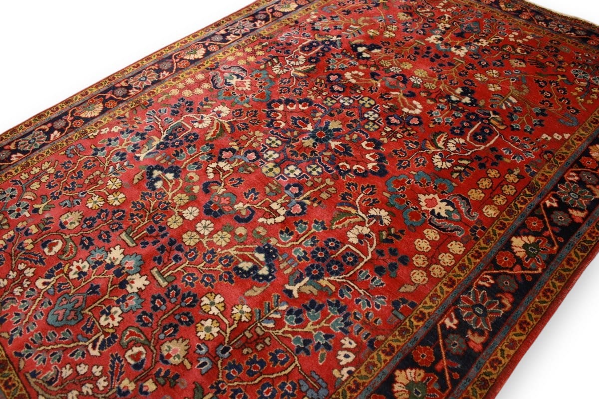 Handgeknüpfter Sarough Farahan Perserteppich, Wolle