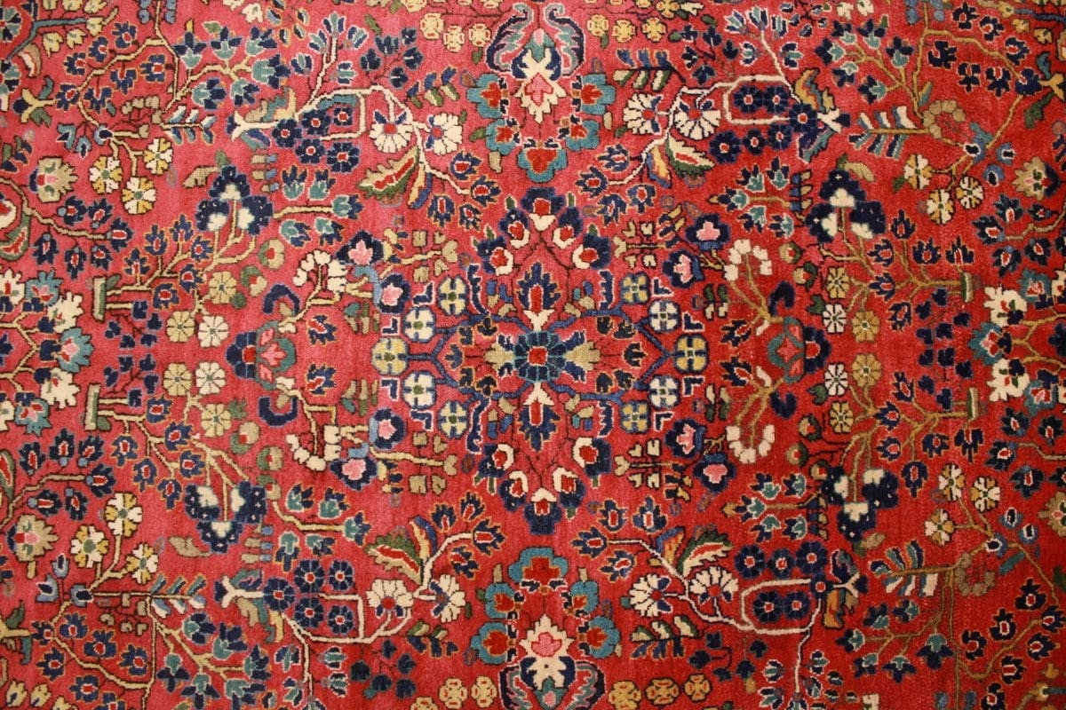 Handgeknüpfter Sarough Farahan Perserteppich, Wolle