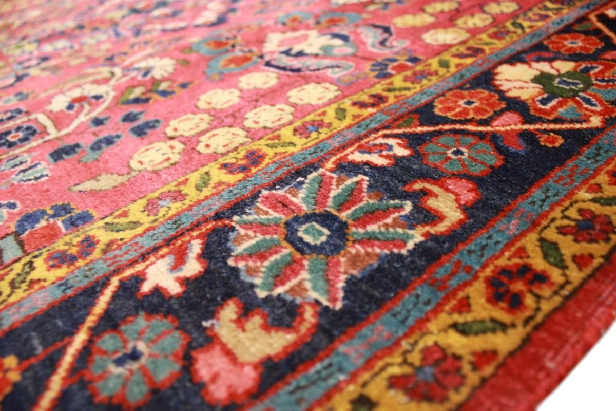 Handgeknüpfter Sarough Farahan Perserteppich, Wolle
