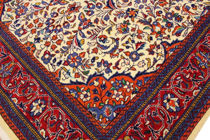 Handgeknüpfter Sarough Farahan Perserteppich, Wolle