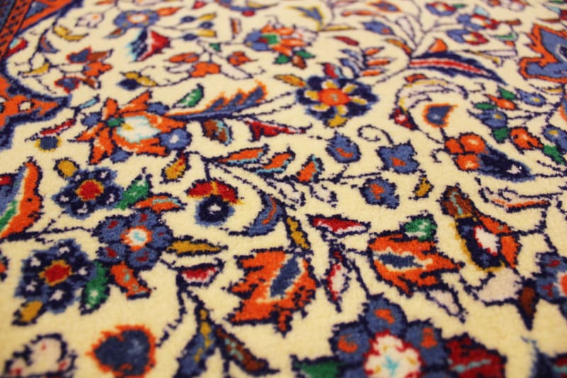 Handgeknüpfter Sarough Farahan Perserteppich, Wolle