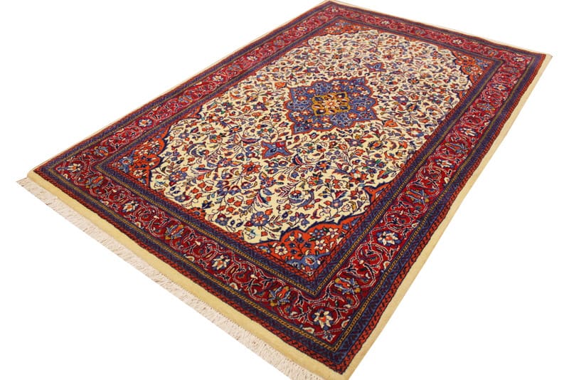 Handgeknüpfter Sarough Farahan Perserteppich, Wolle