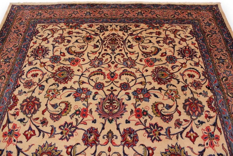 Handgeknüpfter Sarough Farahan Perserteppich, Wolle