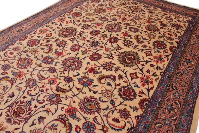 Handgeknüpfter Sarough Farahan Perserteppich, Wolle