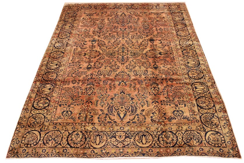 Handgeknüpfter Sarough Farahan Perserteppich, Wolle