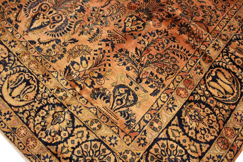 Handgeknüpfter Sarough Farahan Perserteppich, Wolle