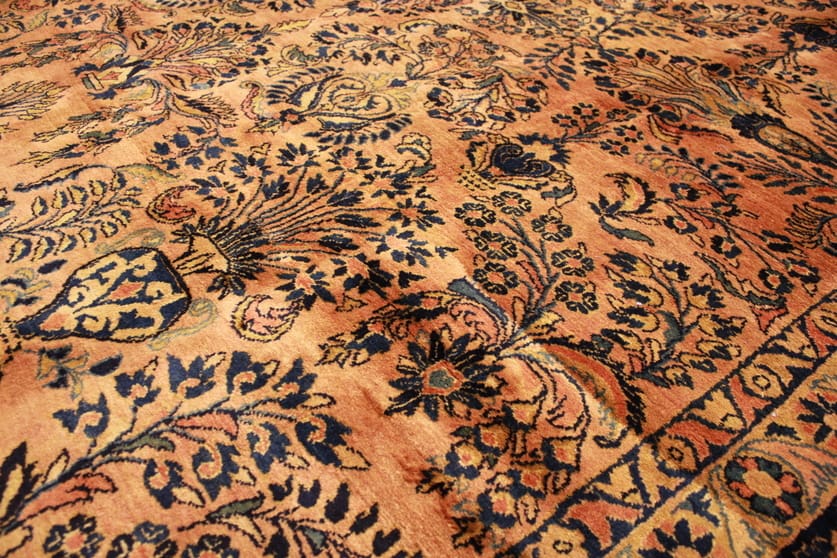 Handgeknüpfter Sarough Farahan Perserteppich, Wolle