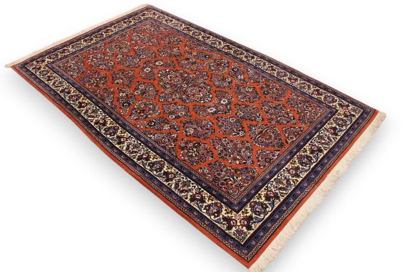 Handgeknüpfter Sarough Farahan Perserteppich, Wolle