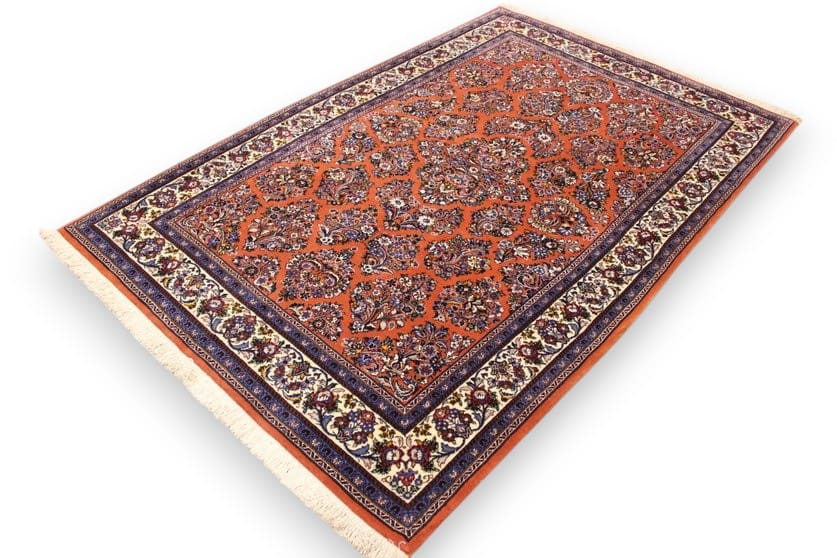 Handgeknüpfter Sarough Farahan Perserteppich, Wolle