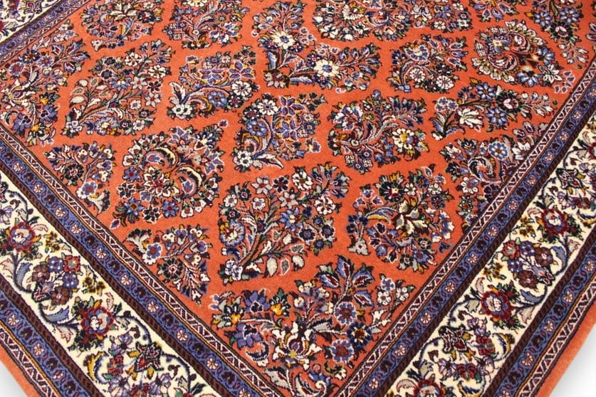 Handgeknüpfter Sarough Farahan Perserteppich, Wolle