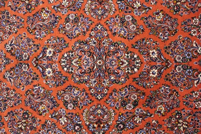 Handgeknüpfter Sarough Farahan Perserteppich, Wolle