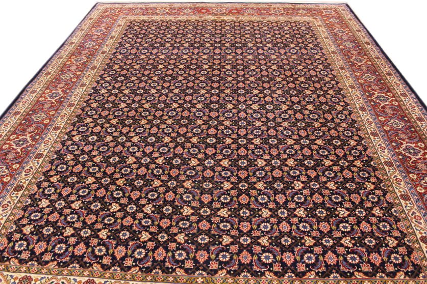 Handgeknüpfter Sarough Farahan Perserteppich, Wolle