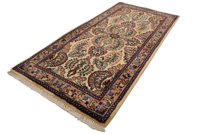 Handgeknüpfter Sarough Farahan Perserteppich, Wolle