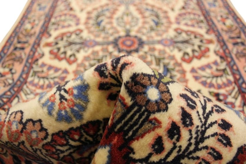 Handgeknüpfter Sarough Farahan Perserteppich, Wolle