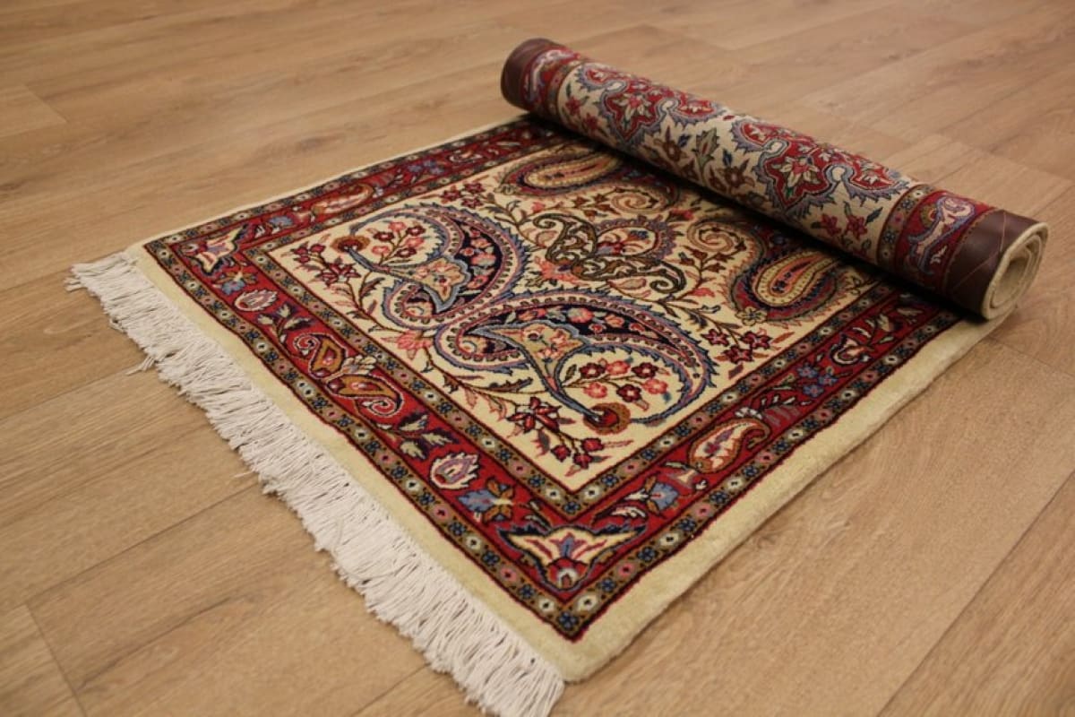 perserteppich-saroug-134x69-cm-farbenfrohes-blumenmuster-handgeknupft-9 Sarough Farahan Perserteppich aus Iran