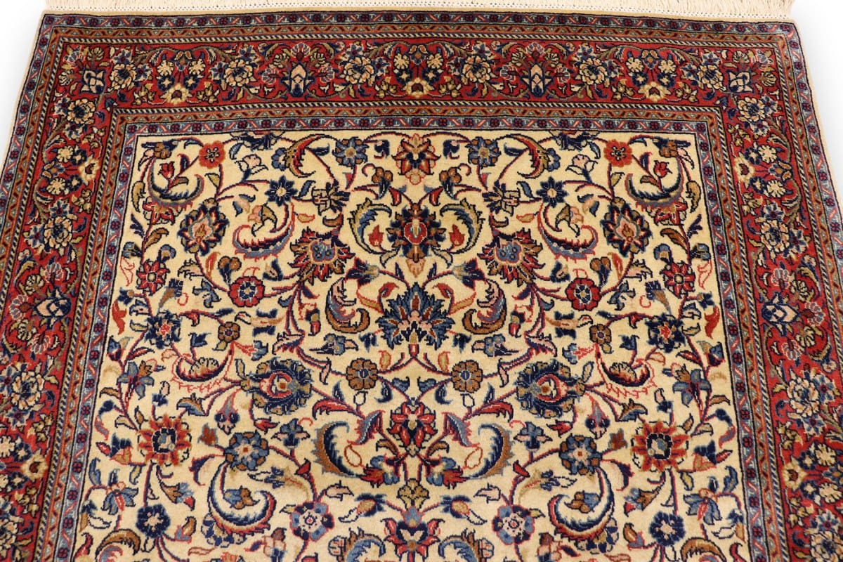 perserteppich-sarough-204x148-cm-mit-bunten-blumenmotiven-handgeknupft-2 Handgeknüpfter Sarough Farahan Perserteppich, Wolle