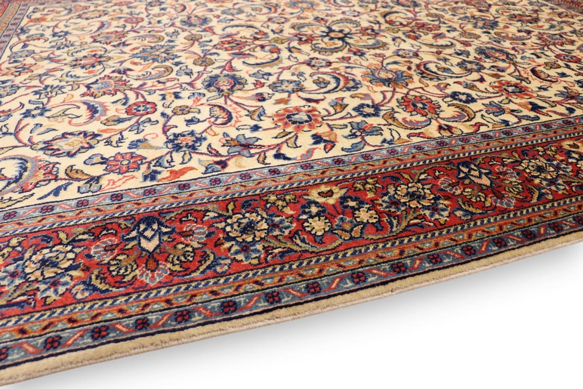 perserteppich-sarough-204x148-cm-mit-bunten-blumenmotiven-handgeknupft-8 Handgeknüpfter Sarough Farahan Perserteppich, Wolle
