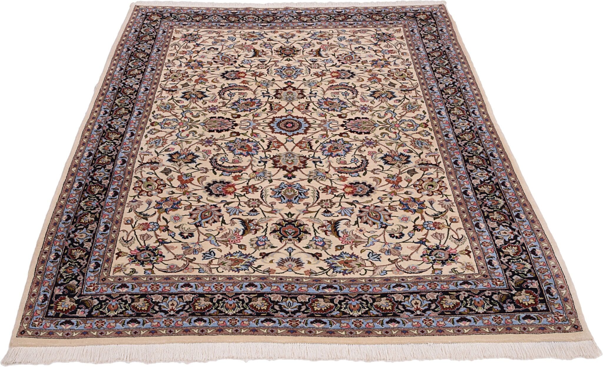 Handgeknüpfter Sarough Farahan Perserteppich, Wolle