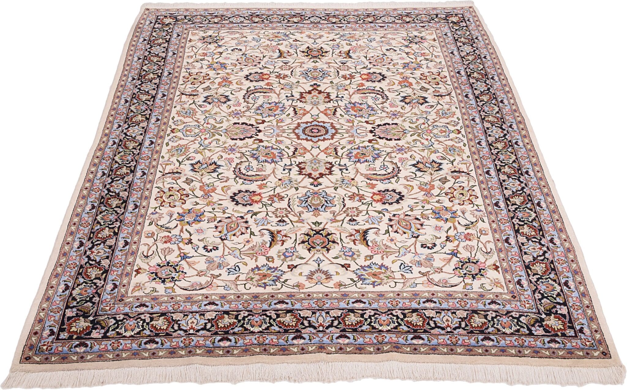 Handgeknüpfter Sarough Farahan Perserteppich, Wolle