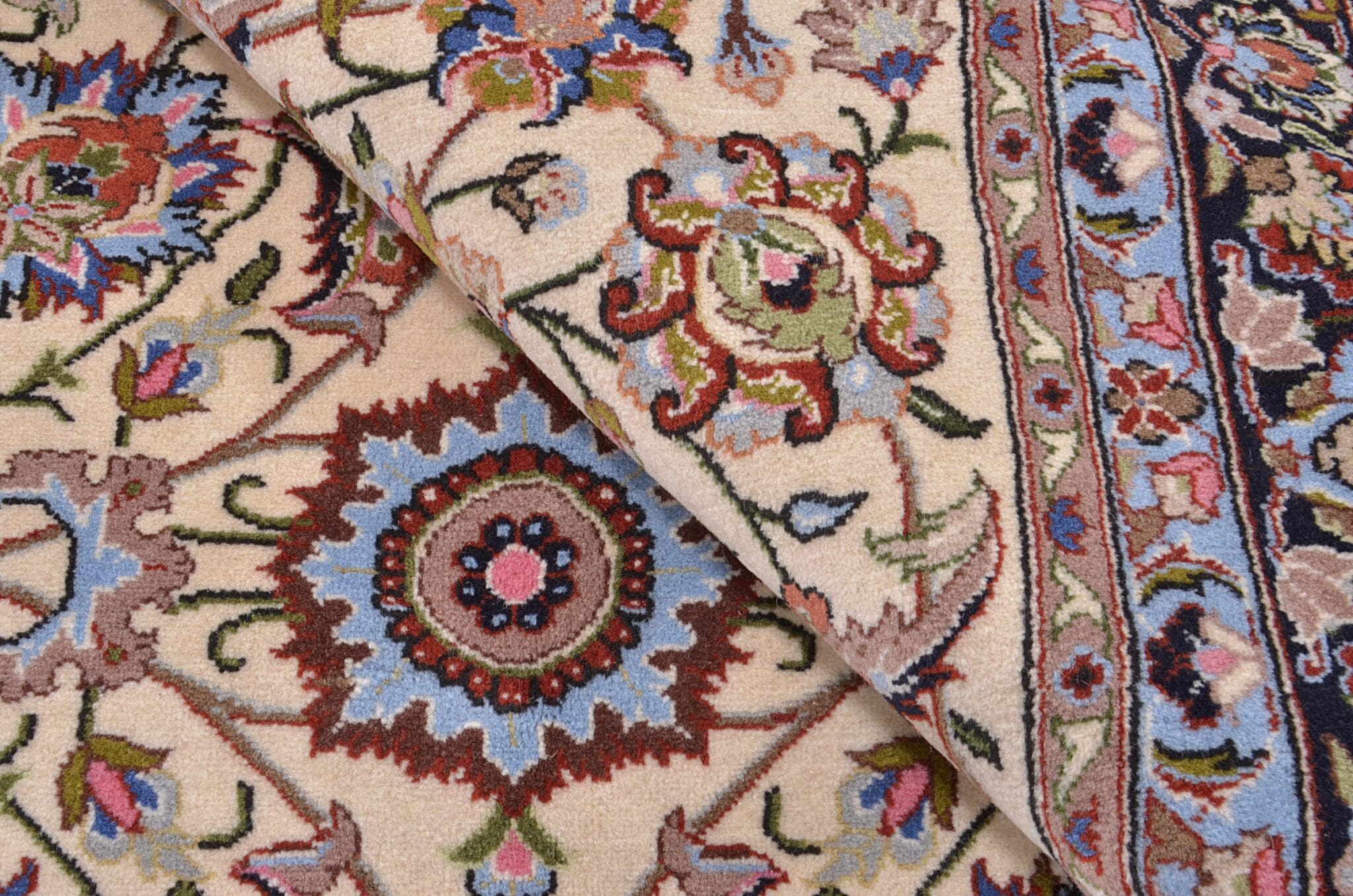 Handgeknüpfter Sarough Farahan Perserteppich, Wolle