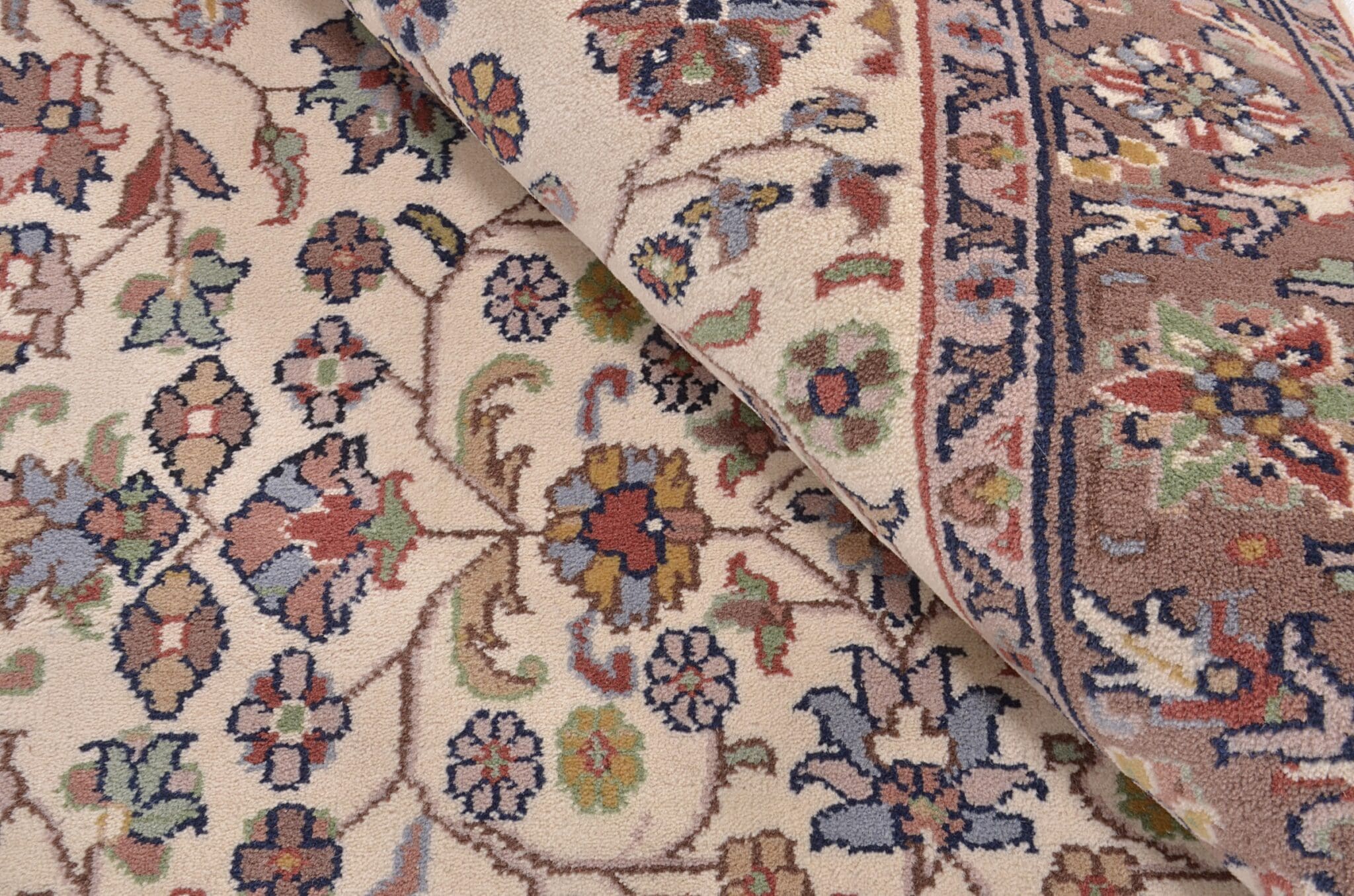 Handgeknüpfter Sarough Farahan Perserteppich, Wolle