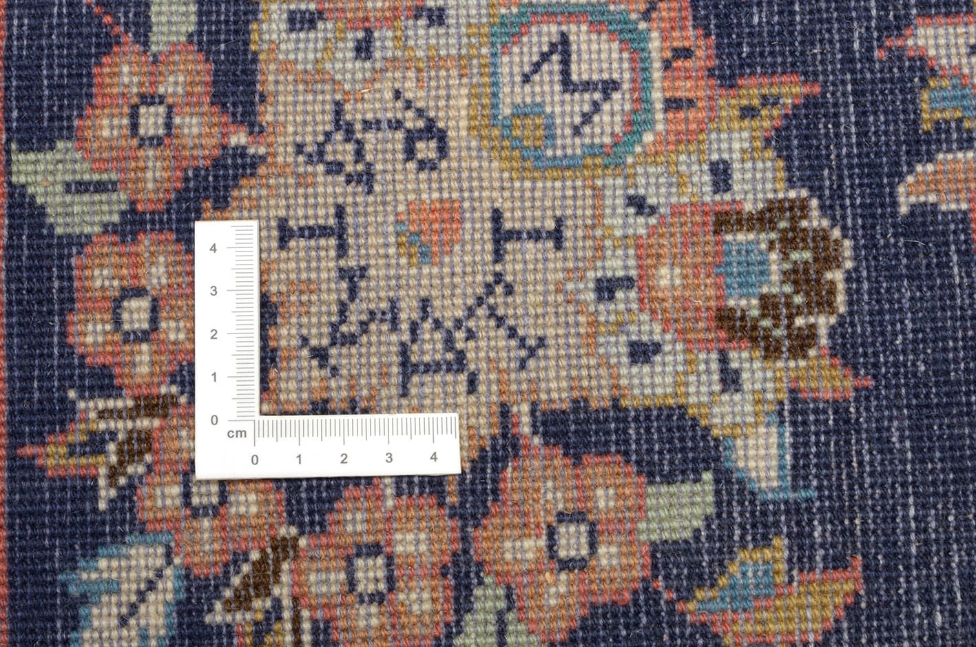 orientteppich-sarouk-198x193-cm-handgeknupft-klassisches-muster-2 Handgeknüpfter Sarough Farahan Perserteppich, Wolle