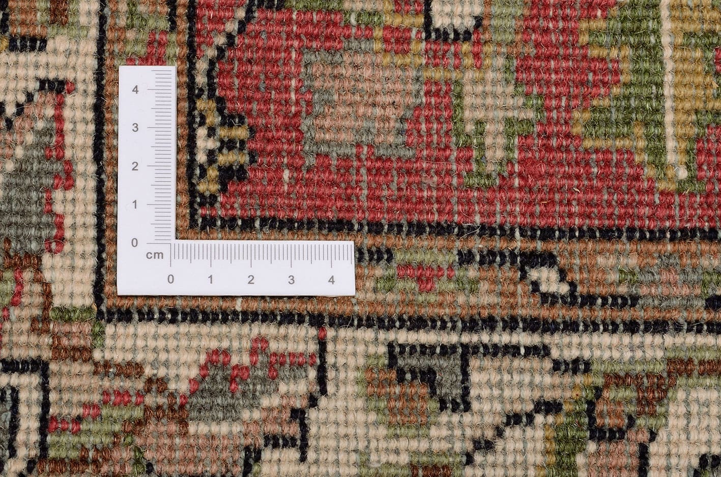 Handgeknüpfter Sarough Farahan Perserteppich, Wolle