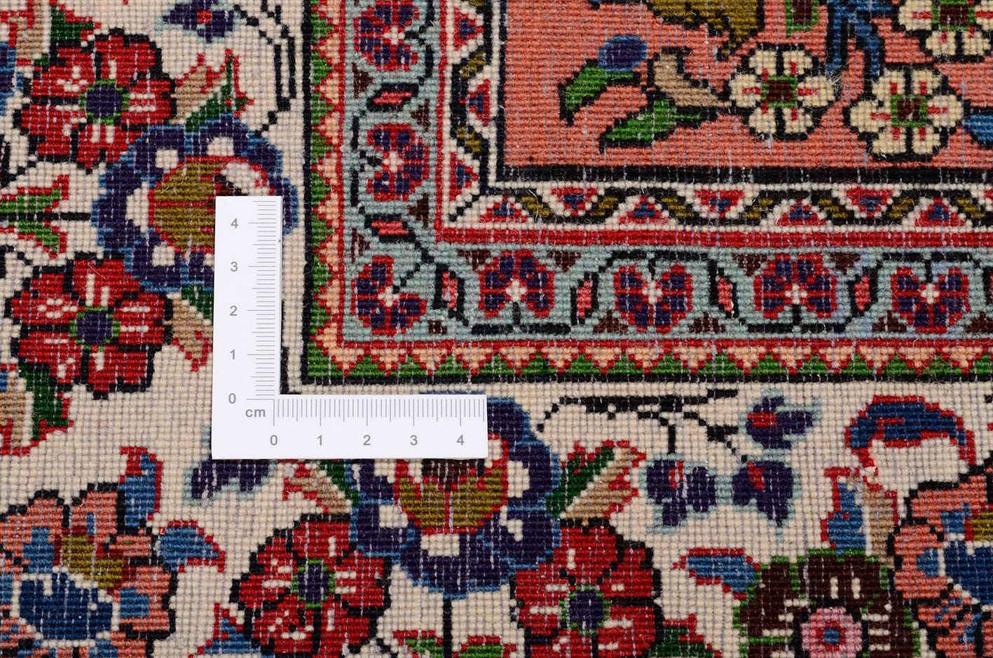 orientteppich-sarouk-209x133-cm-handgeknupft-traditionell-2 Handgeknüpfter Sarough Farahan Perserteppich, Wolle