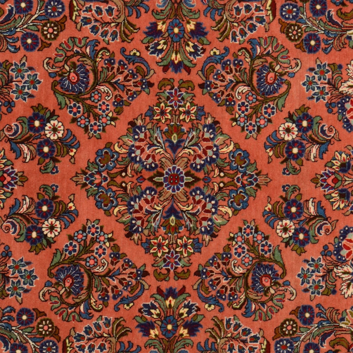 orientteppich-sarouk-209x133-cm-handgeknupft-traditionell-3 Handgeknüpfter Sarough Farahan Perserteppich, Wolle