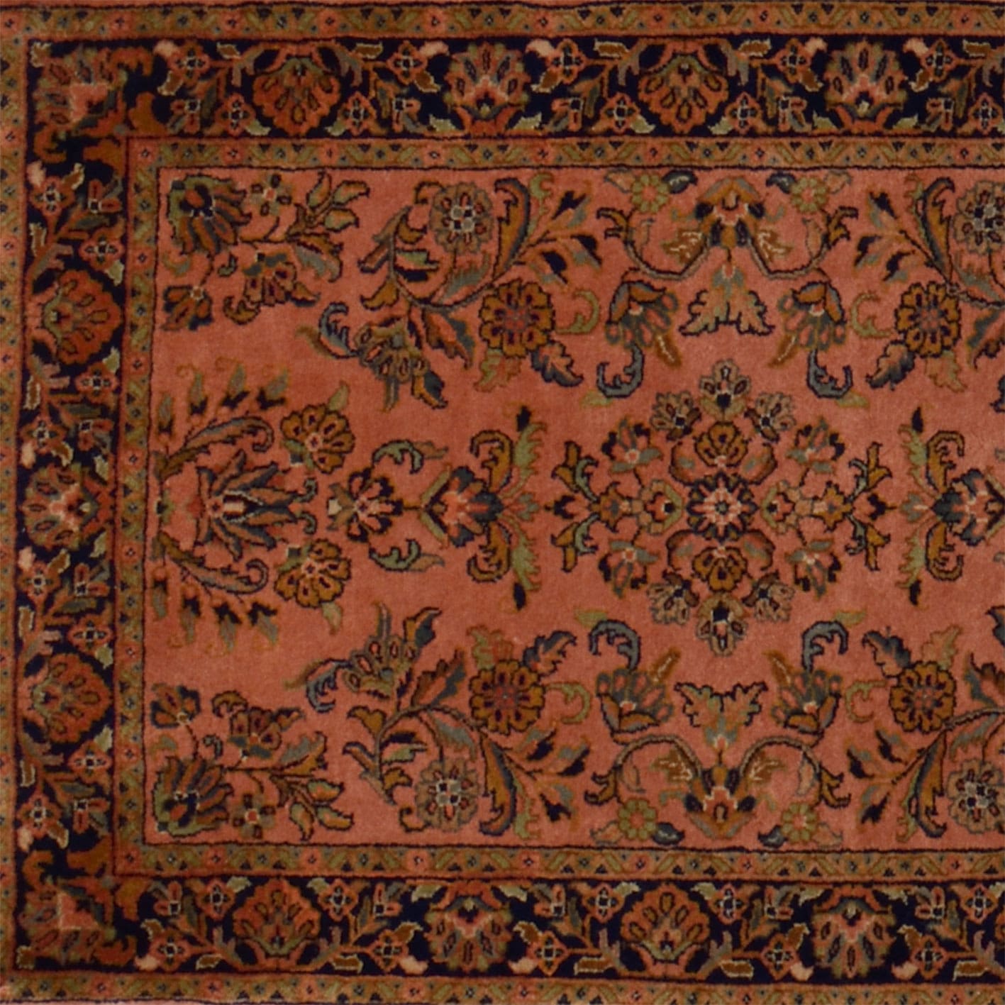 Handgeknüpfter Sarough Farahan Perserteppich, Wolle
