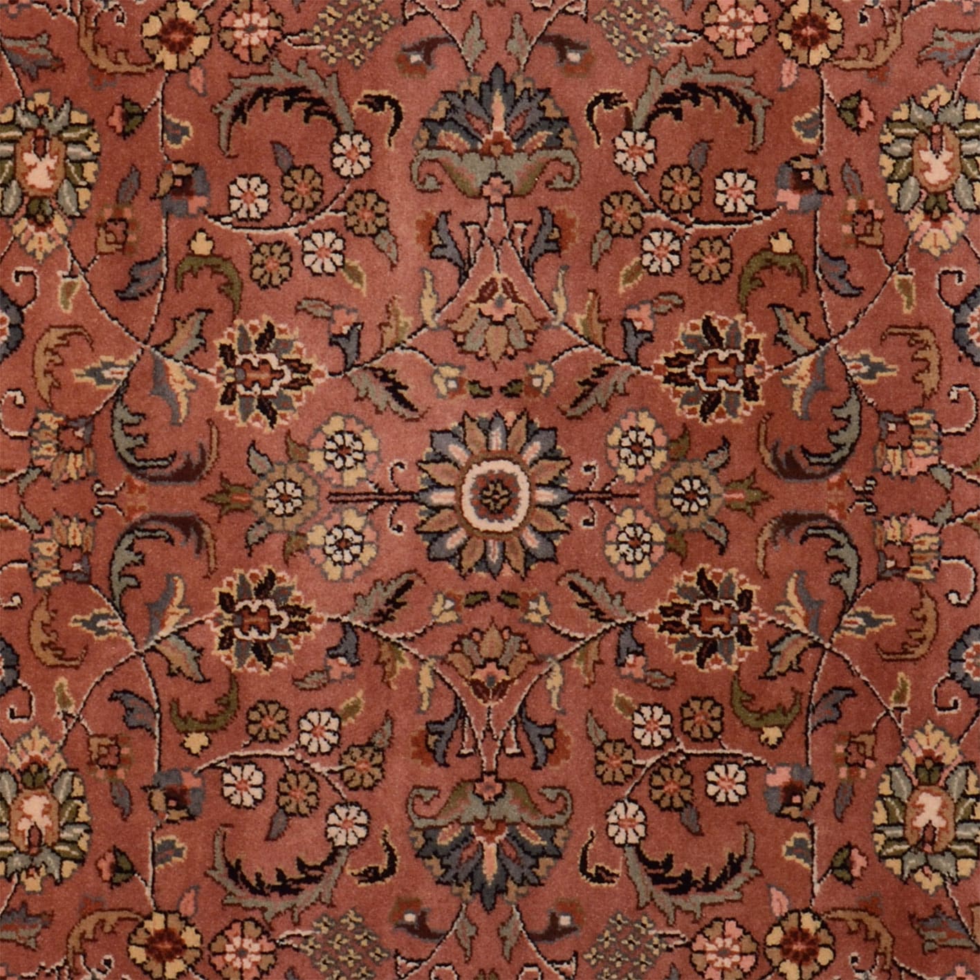 orientteppich-sarouk-180x124-cm-handgeknupft-klassisches-muster-3 Handgeknüpfter Sarough Farahan Perserteppich, Wolle