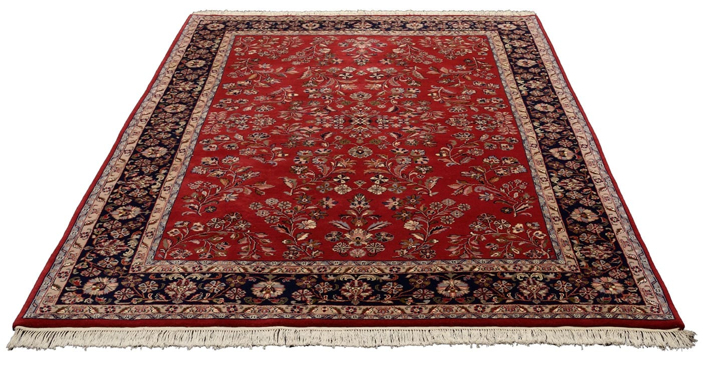 Handgeknüpfter Sarough Farahan Perserteppich, Wolle