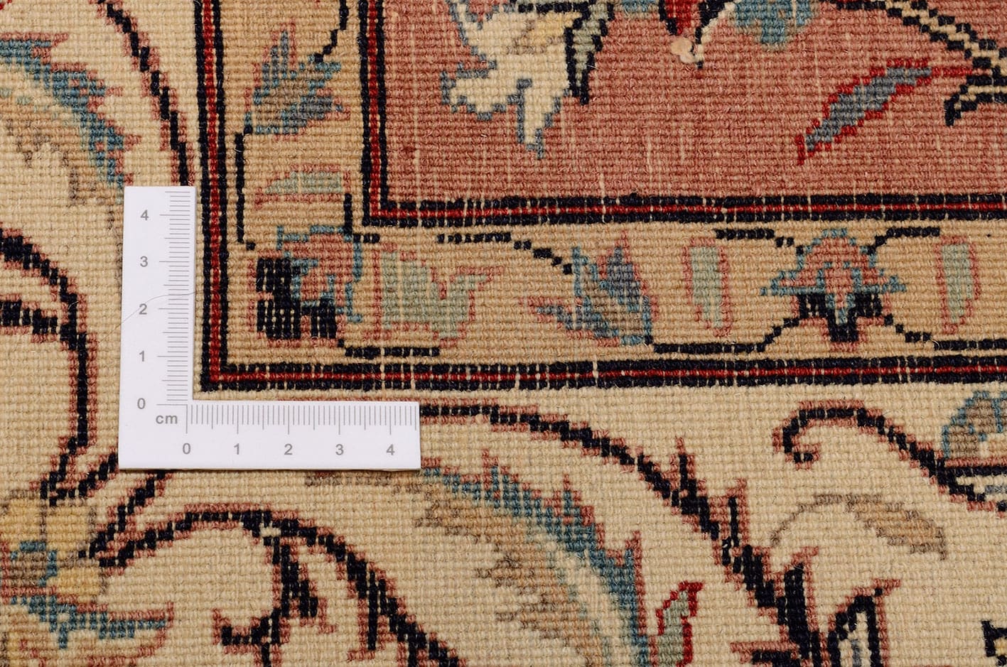 orientteppich-sarouk-293x184-cm-handgeknupft-klassisches-design-2 Handgeknüpfter Sarough Farahan Perserteppich, Wolle