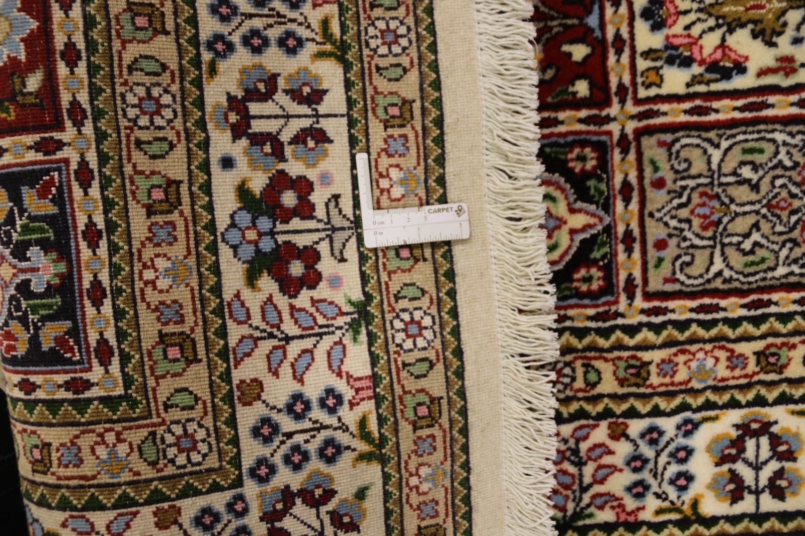 Moud Perserteppich aus Iran, 193 × 78 cm