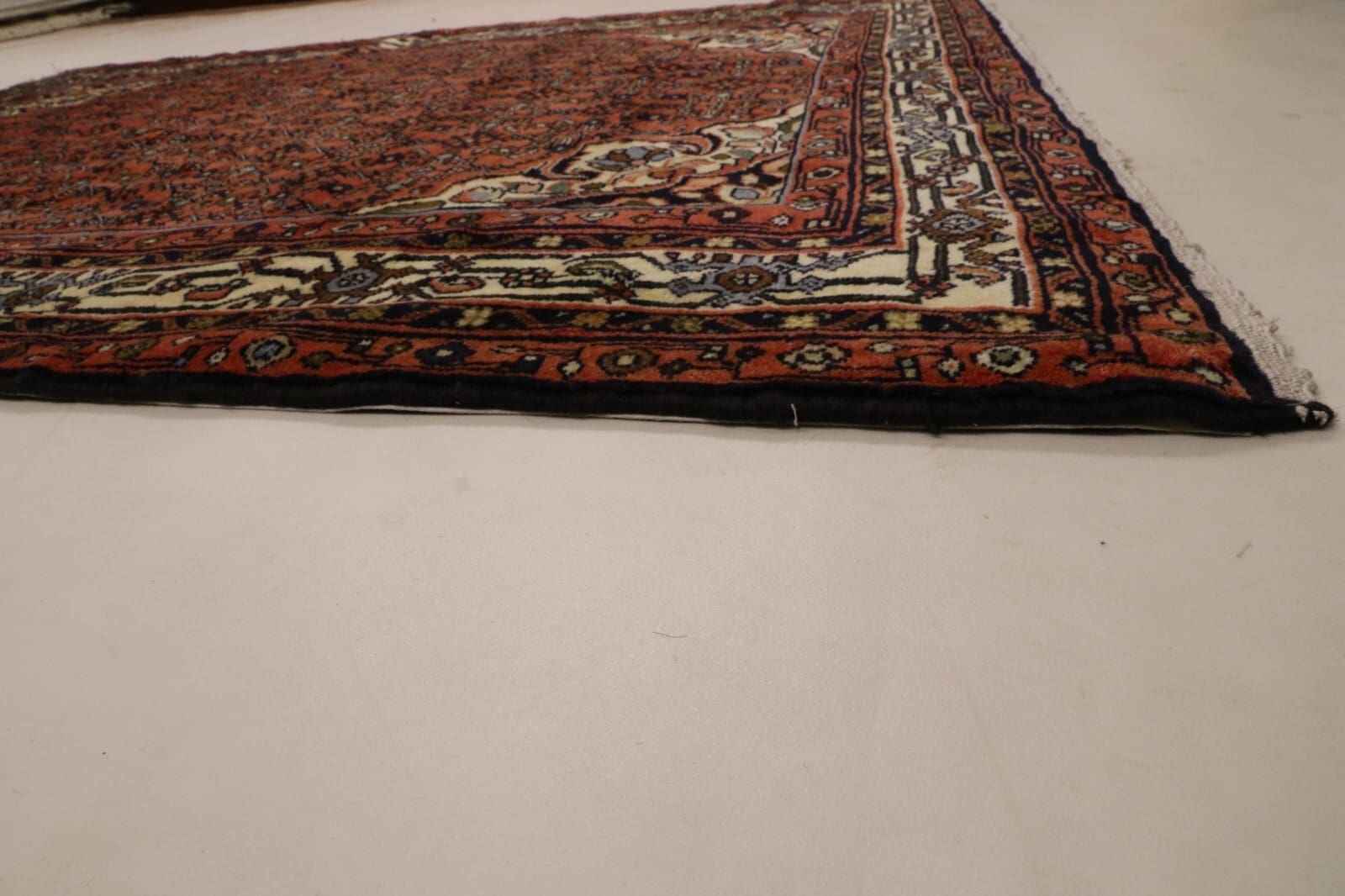 Hamadan Perserteppich 195 × 147 cm aus Wolle, handgeknüpft