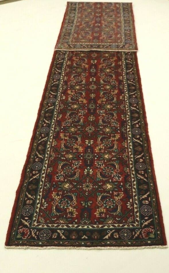 Hamadan Perserteppich aus Iran, 464 × 89 cm
