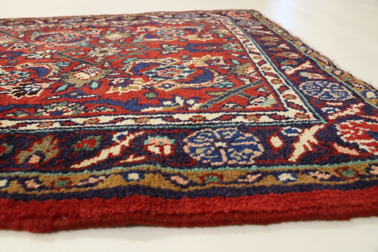 Hamadan Perserteppich aus Iran, 464 × 89 cm