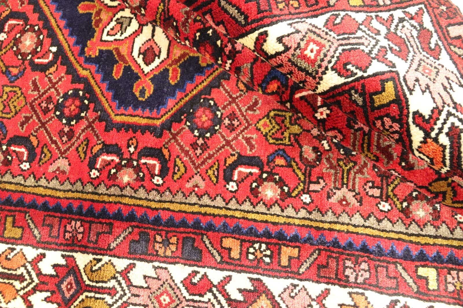 Orientalisch Perserteppich 195 × 120 cm aus Wolle, handgeknüpft