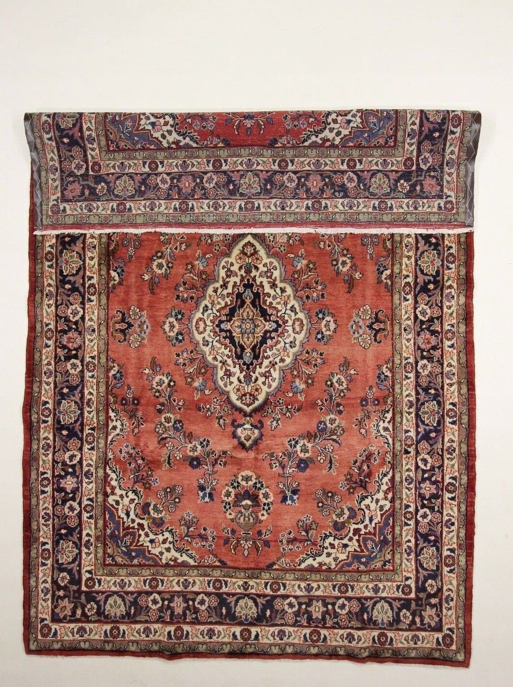 Hamadan Perserteppich 335 × 215 cm aus Wolle, handgeknüpft