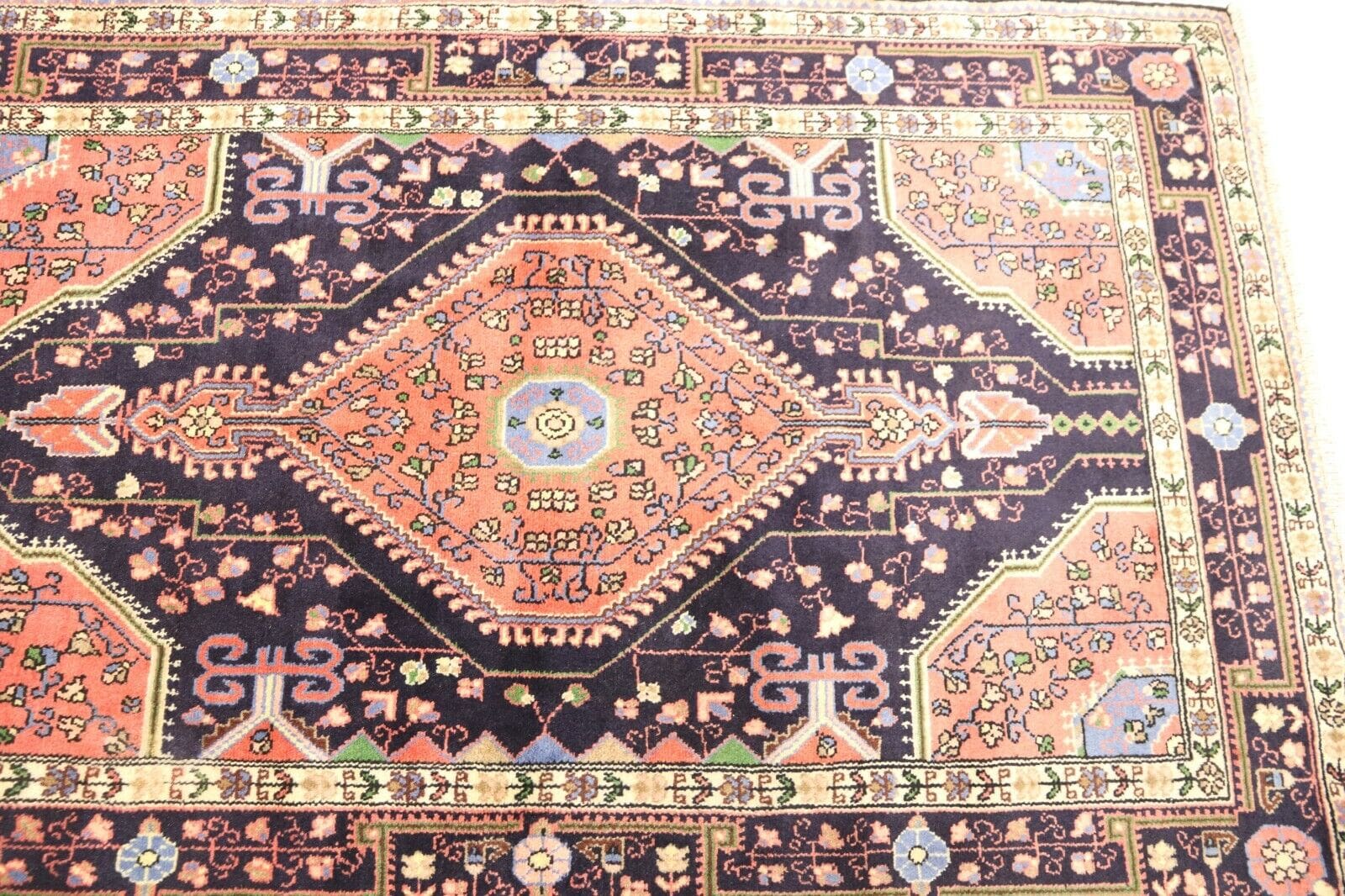 Handgeknüpfter Hamadan Perserteppich, 180 × 110 cm, Wolle