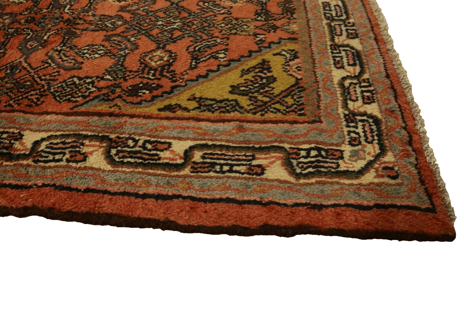 Hamadan Perserteppich 312 × 102 cm aus Wolle, handgeknüpft