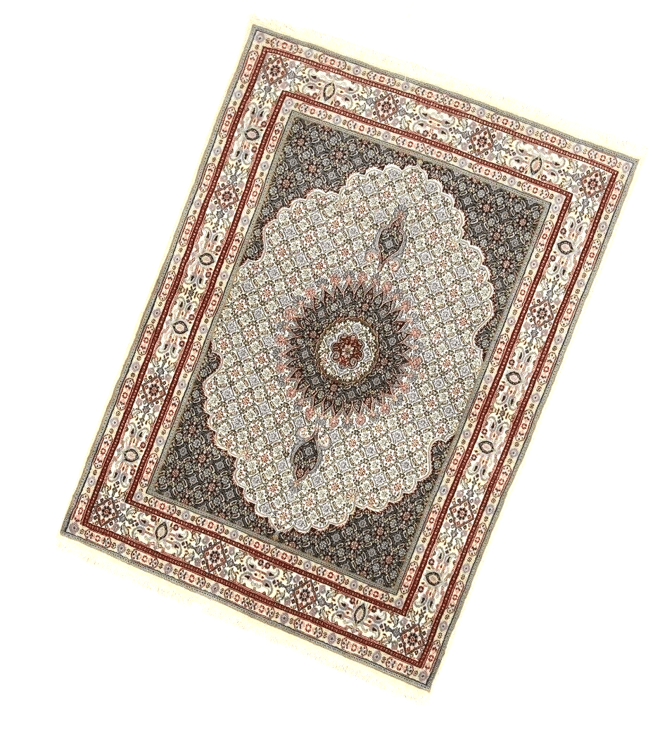 Orientalisch Perserteppich aus Iran, 143 × 195 cm