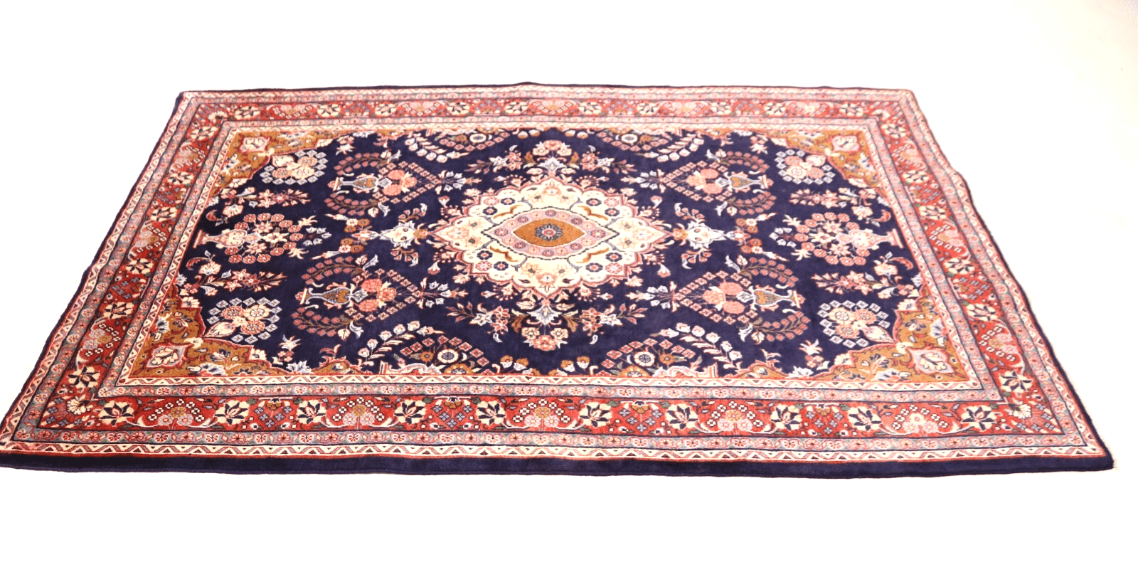 Sarough Farahan Perserteppich aus Iran, 135 × 220 cm