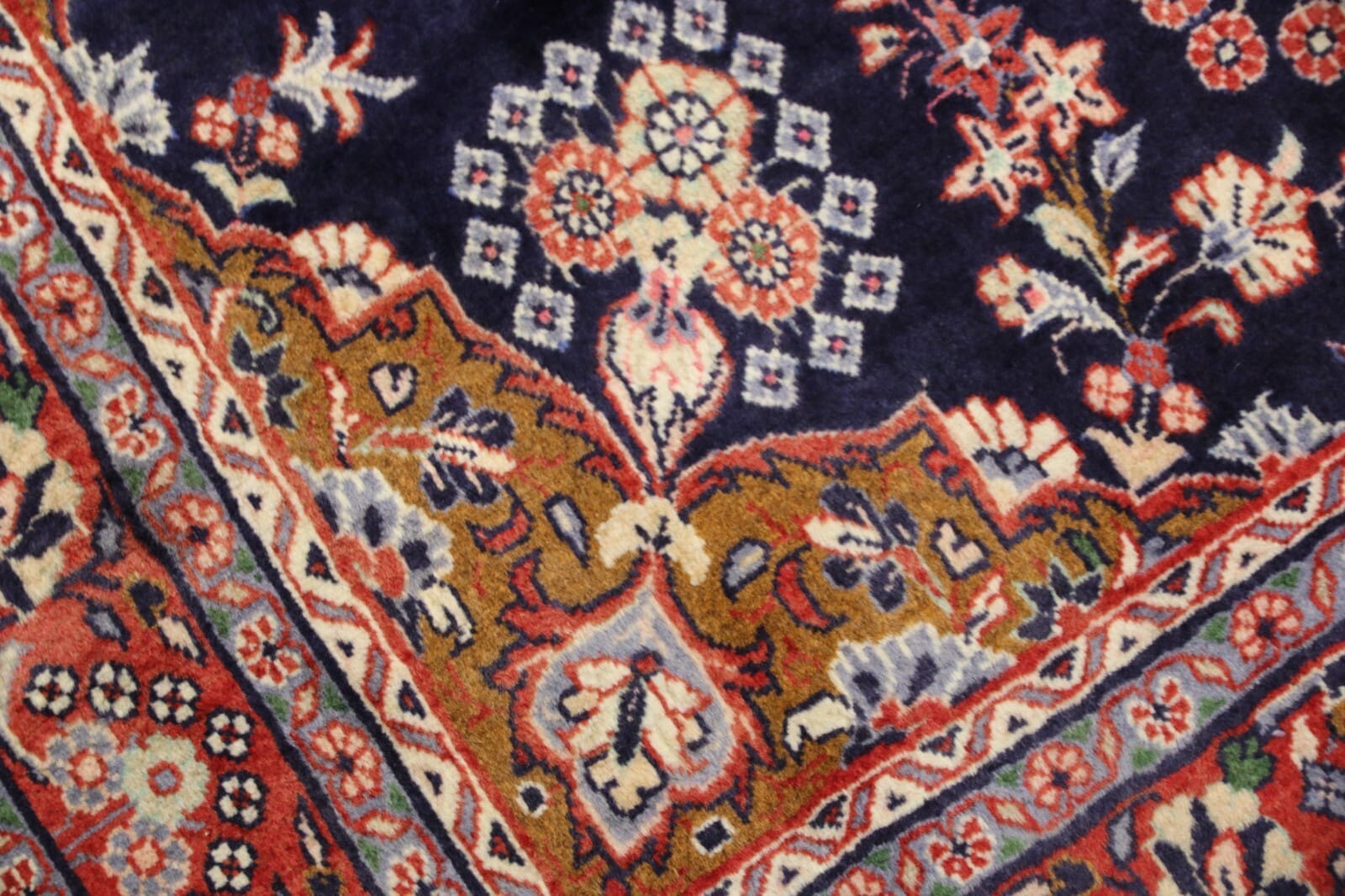 Sarough Farahan Perserteppich aus Iran, 135 × 220 cm