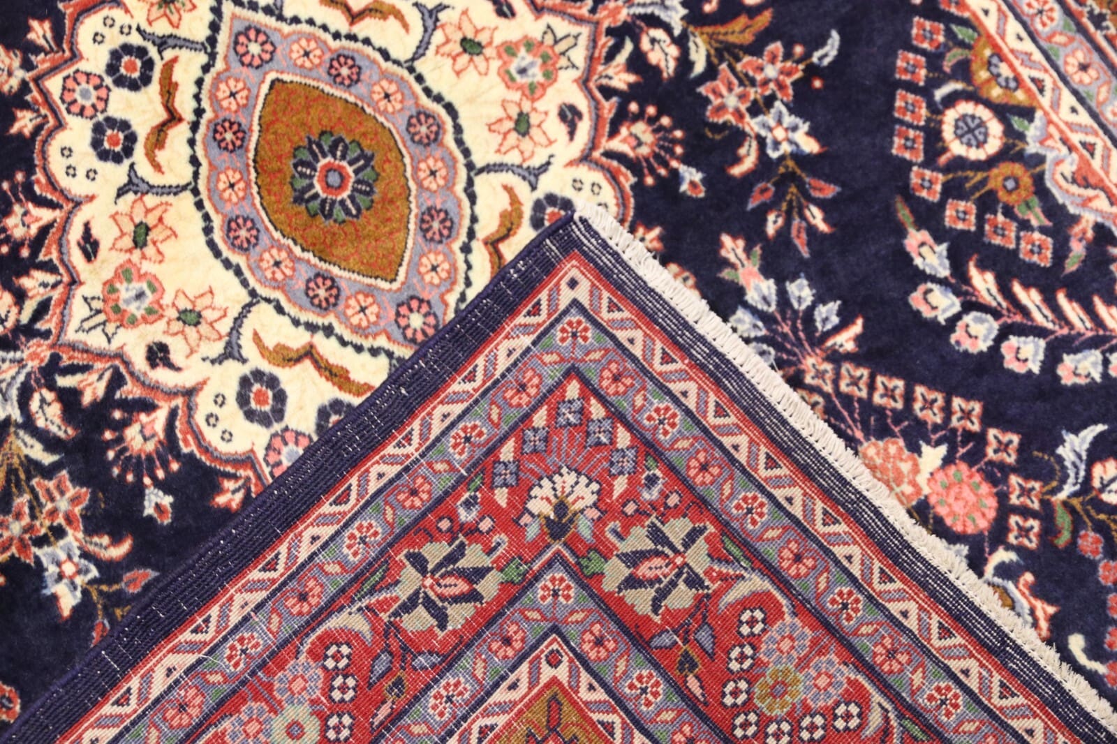 Sarough Farahan Perserteppich aus Iran, 135 × 220 cm