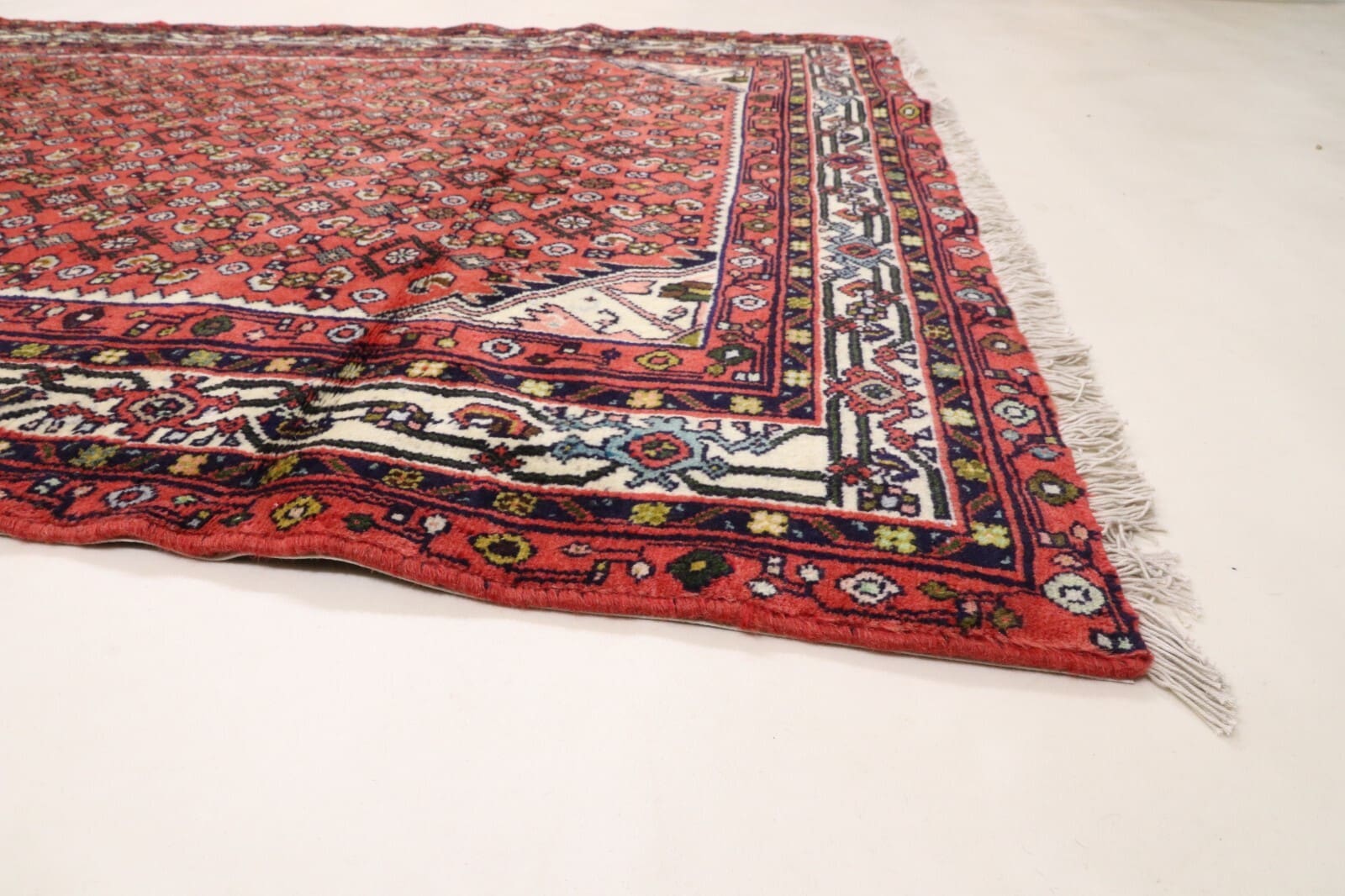 Handgeknüpfter Hamadan Perserteppich, 190 × 140 cm, Wolle