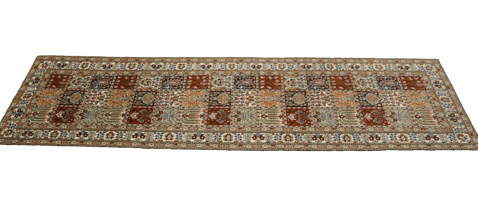 orientteppich-perserteppich-super-moud-298-x-78-cm-400000-knoten-handgeknupft-1 Moud Perserteppich 296 × 77 cm aus Wolle & Seide, handgeknüpft