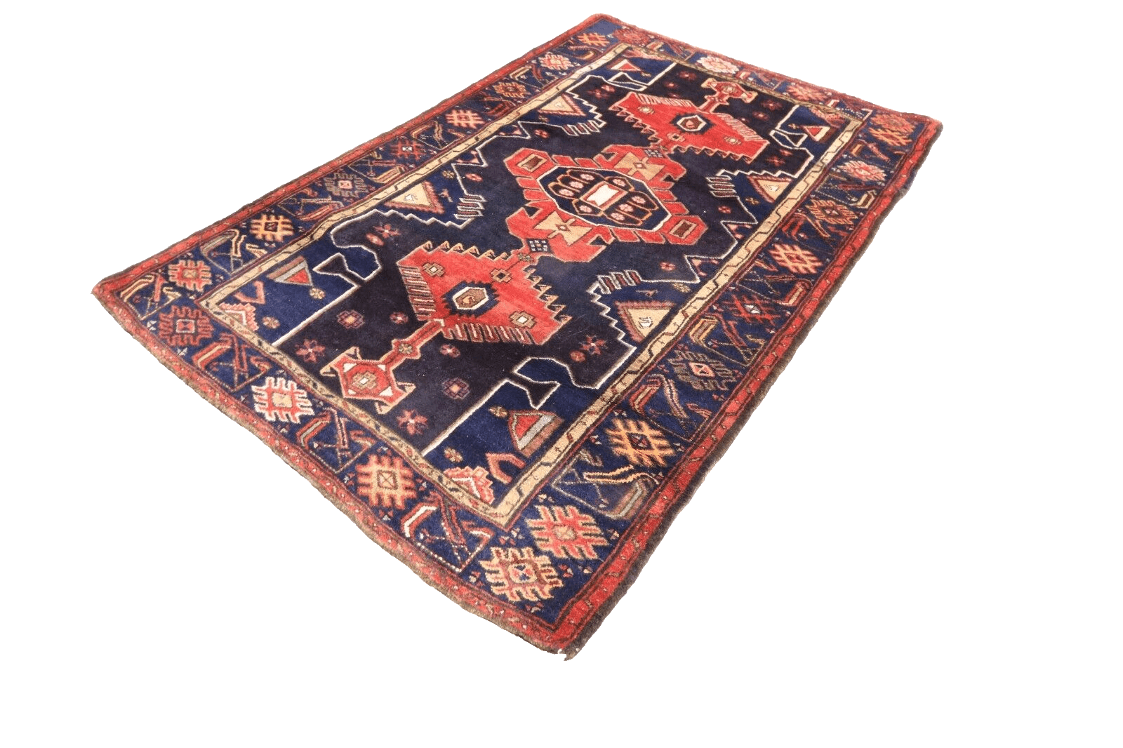 Hamadan Perserteppich aus Iran, 210 × 140 cm